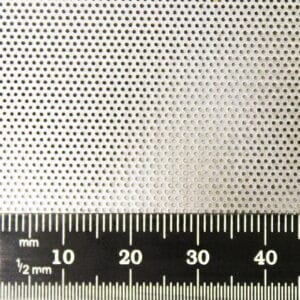 0.5mm Round Hole Mild Steel Perforated Metal | 1.09mm Pitch x 0.5mm Thick